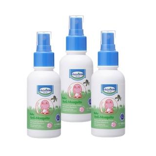 【Baan 貝恩】嬰兒防蚊噴液三入組(100ml/入)