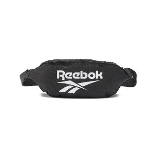 【REEBOK】腰包 CL FO Waist Bag 男女款 黑 小包 斜肩包 基本款 休閒 可調節(GP0155)