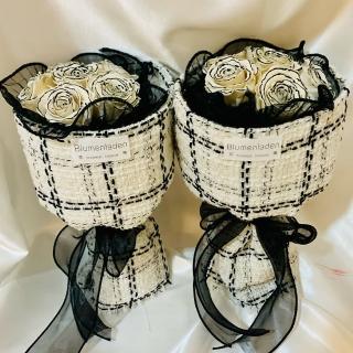 【Blumenladen花寓】77情人節小款厄瓜多永生玫瑰-6朵入(永生花 永生花禮 恆星花)
