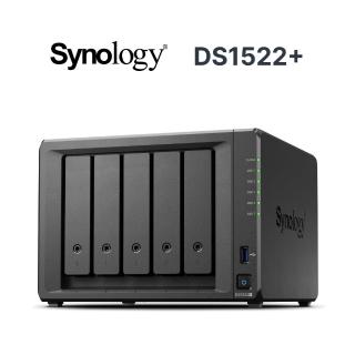 【Synology 群暉科技】DS1522+ 5Bay 網路儲存伺服器