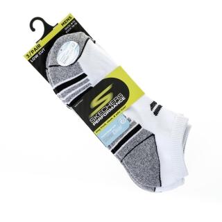 【SKECHERS】男銀離子抗菌除臭踝襪(S111111-107)