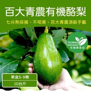 【農頭家】大內有機變色酪梨(7-14顆/10斤)