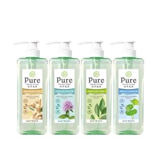 【美吾髮】無矽靈 純萃植感有機純素洗髮精500ml x3入(薑根強健/茶樹控油/積雪草保水/水薄荷涼感去屑)