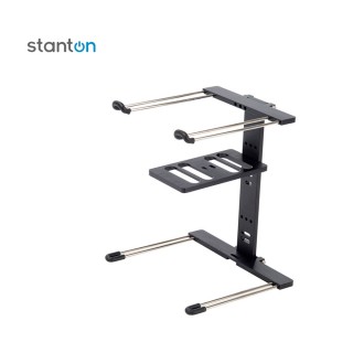 【Stanton】Uberstand Laptop Stand 摺疊式筆電架 黑色(DJ 用 宅錄專業道具)