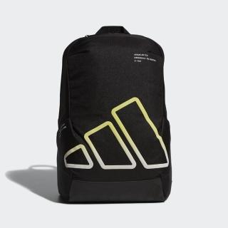 【adidas 愛迪達】後背包 旅行 肩背包 書包 PARKHOOD BOS 黑黃 GN9879