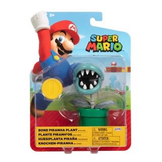 【Nintendo 任天堂】4吋公仔-枯骨食人花/金幣