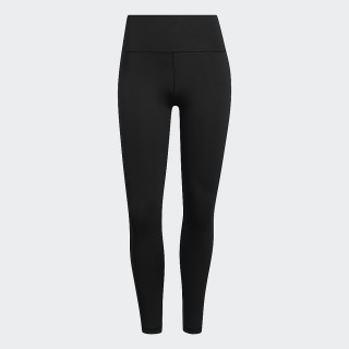 【adidas 愛迪達】運動褲 長褲 緊身褲 女褲 黑 Optime 7/8 T 黑(H64225)