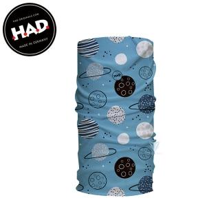 【德國 HAD】HA120 兒童Original頭巾 - 宇宙(HAD/Original頭巾/百變頭巾)