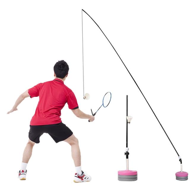 【The Rare 禾希有物】羽毛球訓練器練習套裝(1球拍+3球)
