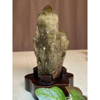 【Cocozy世界水晶原礦】茶黃晶骨幹(穩定情緒必備)