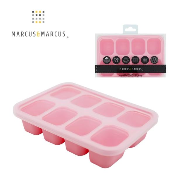 【MARCUS&MARCUS】動物樂園造型矽膠副食品分裝保存盒(多款任選)