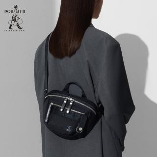 【PORTER INTERNATIONAL】NEW HEAT橢圓斜肩包(深藍)