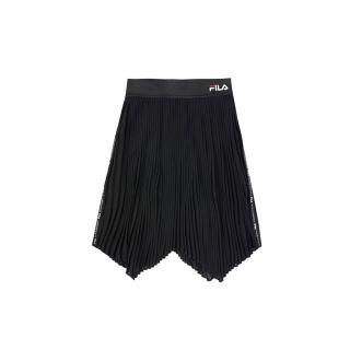 【FILA】KIDS 女童平織裙-黑色(5SKV-8454-BK)