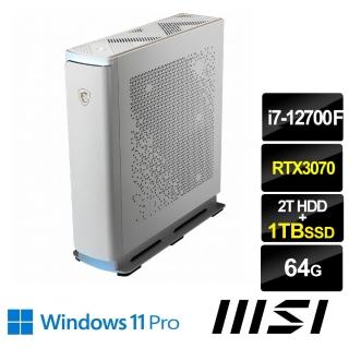 【MSI 微星】Creator P100A 12TD-1084TW 創作者桌上型電腦(i7-12700F/64G/2TB HDD+1TB SSD/RTX3070/W11P)