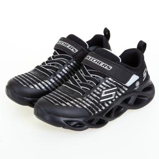 【SKECHERS】男童系列 燈鞋 TWISTY BRIGHTS(401650LBKSL)