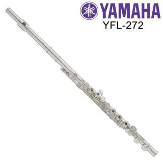 【YAMAHA 山葉】YFL272 開孔+E鍵 鍍銀 長笛(全新公司貨 原保一年)
