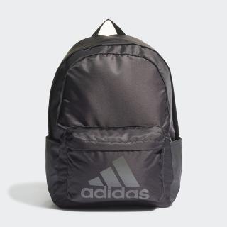 【adidas 愛迪達】後背包 運動包 書包 旅行包 登山包 灰 HI5994