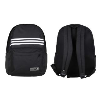 【adidas 愛迪達】後背包-雙肩包 肩背包 愛迪達 27.5L 黑白(HG0351)