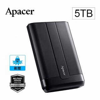 【Apacer 宇瞻】AC732 5TB IP68 USB3.2 Gen1 2.5吋商務軍規抗摔行動硬碟