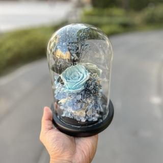 【Flower Plus】翱翔世界｜永生花玻璃罩(永生花乾燥花)