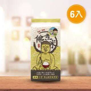 【sgrice 三光米】佛煮米白米600G-6入(八卦山之彰化造型 百農協作心意)