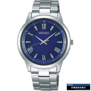 【SEIKO 精工】SPIRIT簡單美學太陽能腕錶(V131-0AG0B/SBPL009J)