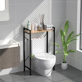 【Easy buy 居家生活】多功能馬桶置物收納層架-單層(馬桶架 浴室收納架 置物架)