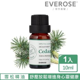 【Everose 愛芙蓉】芳香祕笈 單方雪松精油 10ml