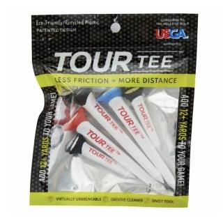 【TOUR TEE】GOLF Tour Tee Combo Pack長短球梯組｜一包5支(高爾夫球梯Tee)