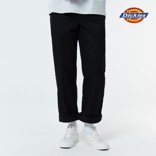 【Dickies】男款黑色經典874直筒長褲｜DK011020BLK