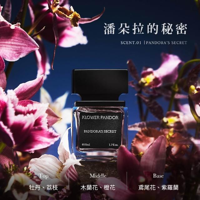 【KLOWER PANDOR】KP記憶香氛 潘朵拉系列記憶香水50ml(多款任選)