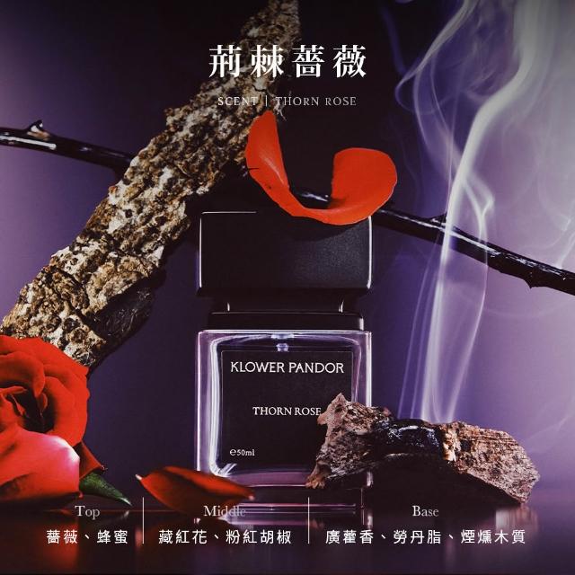 【KLOWER PANDOR】KP記憶香氛 潘朵拉系列記憶香水50ml(多款任選)