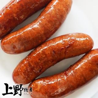 【上野物產 中秋烤肉】任選 台灣豬 師兄豬後腿肉高粱香腸 x1包(300g±10%/5條/包 烤肉 烤肉組 燒肉)