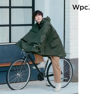 【w.p.c】機車/自行車雨衣斗篷 附收納袋 男女適用(R002-906 軍綠色)