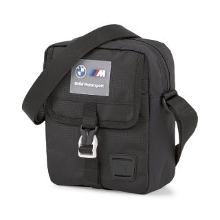 【PUMA】側背包 斜背包 小包 運動包 BMW系列 黑 07880401