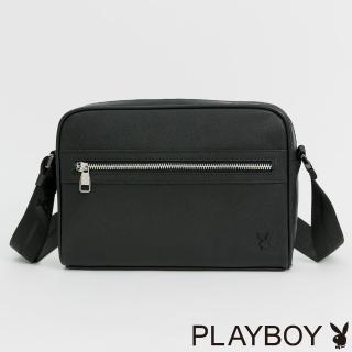 【PLAYBOY】斜背包 Centers系列(黑色)