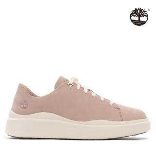 【Timberland】女款淺粉色磨砂革GreenStride Nite Flex休閒鞋(A433QDD9)