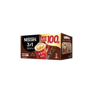 【Nestle 雀巢】三合一濃醇原味咖啡100入x2盒組(共200入;15g/入)