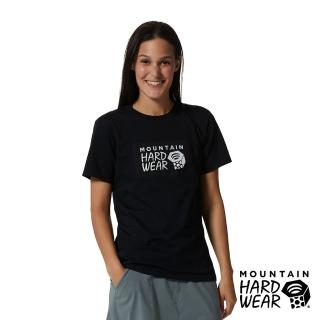 【Mountain Hardwear】MHW Logo Graphic Short Sleeve 短袖棉T恤女款 黑色 #1989381(100%舒適柔軟棉材質)