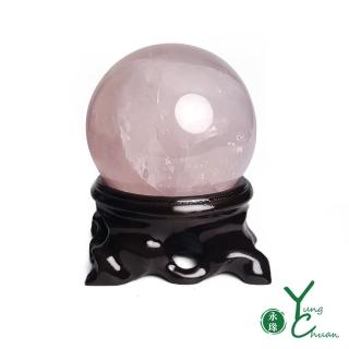 【YC 寶石】天然開光粉晶球(K127)