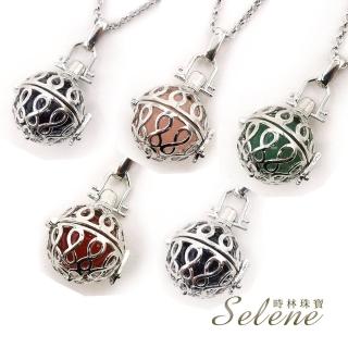 【Selene】無限招財能量水晶寶石8字墜鍊(五款任選)