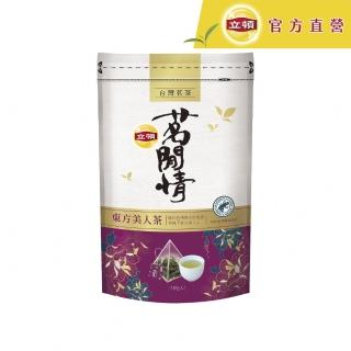 【立頓】茗閒情茶包 3袋組★(凍頂烏龍/活綠茶/玄米綠茶/蜜香紅茶/東方美人)