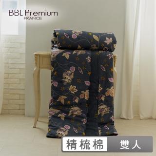 【BBL Premium】100%棉印花涼被-咕咕花落米(雙人)