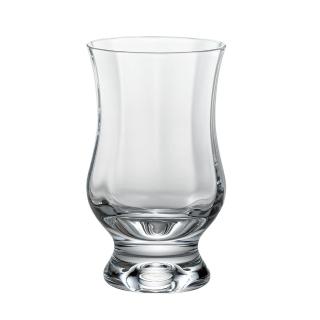 【廣田硝子】昭和BYRON珈琲玻璃杯_透明鼓花紋_250ml