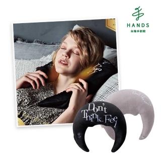 【TOKYU HANDS 台隆手創館】日本Lourdes弧形甜夢溫熱按摩菱角枕/按摩頸枕AX-HXL391(奶霜灰/石墨黑)