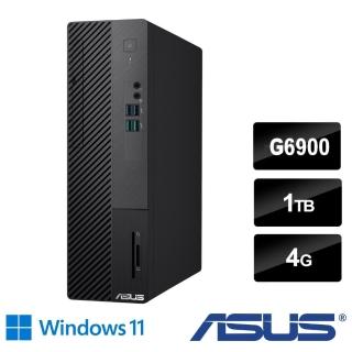 【ASUS 華碩】H-S500SD G6900 雙核電腦(G6900/4G/1TB HDD/Win11)