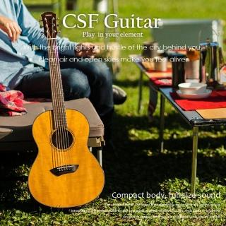 【YAMAHA 山葉】CSF 面單 旅行吉他 CSF1M 贈原廠琴袋(全新公司貨 原保一年)
