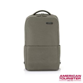 【AMERICAN TOURISTER 美國旅行者】Rubio抗菌輕量中性筆電後背包  15(橄欖綠)