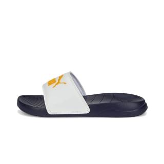 【PUMA】拖鞋 童鞋 中童 運動 白金 37231322