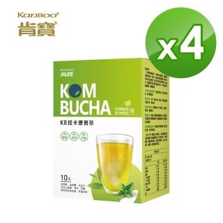 【KANBOO 肯寶】控卡康普茶10包入(4盒組)